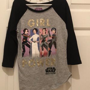 STAR WARS Girl Power Star Wars Forces of Destiny, Shirt size M (7/8)